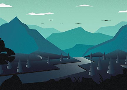 Mountain river